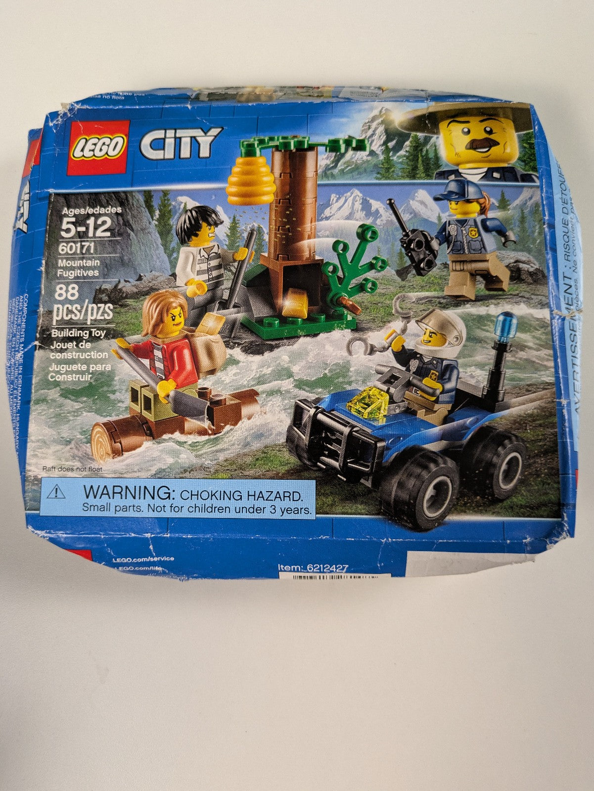 Lego City: Town: Police: Mountain Fugitives Set 60171 - Brand New
