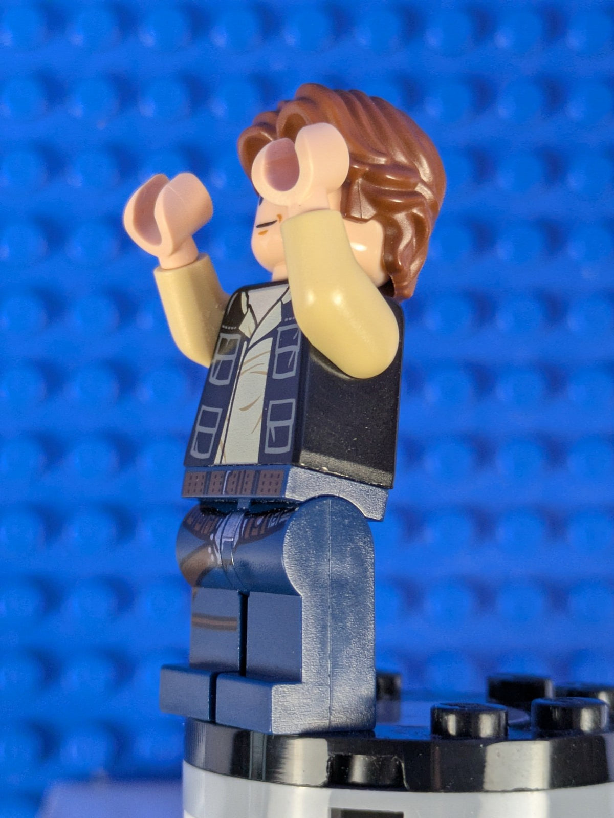 Lego Star Wars: Episode 4-6: Han Solo - Black Vest sw0771 Sets 75159, 75295
