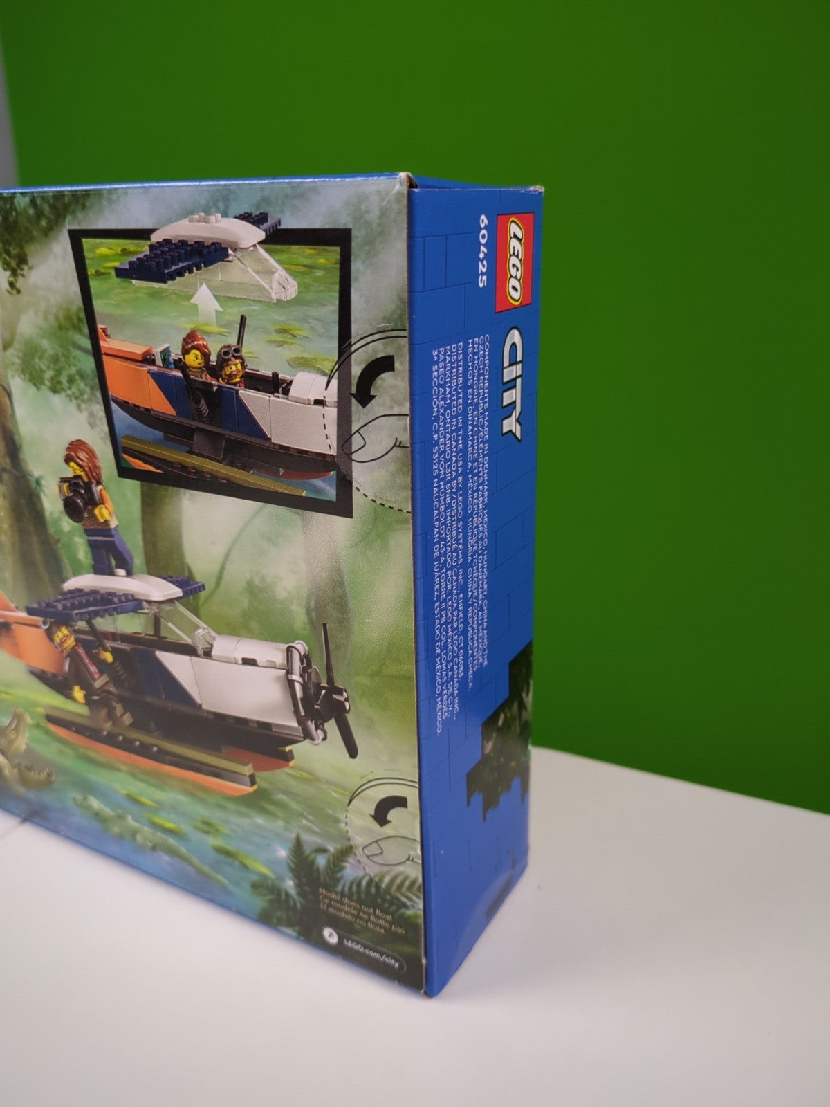 Lego Town: City: Jungle: Jungle Explorer Water Plane Set 60425 - BRAND NEW!