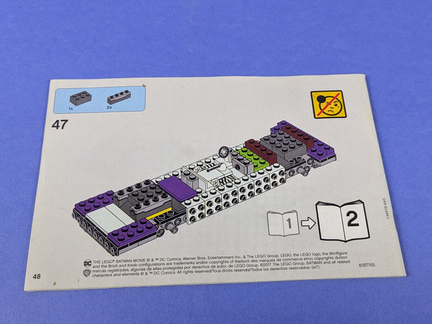 Lego Super Heroes: The Joker Notorious Lowrider Set 70906 Complete Set