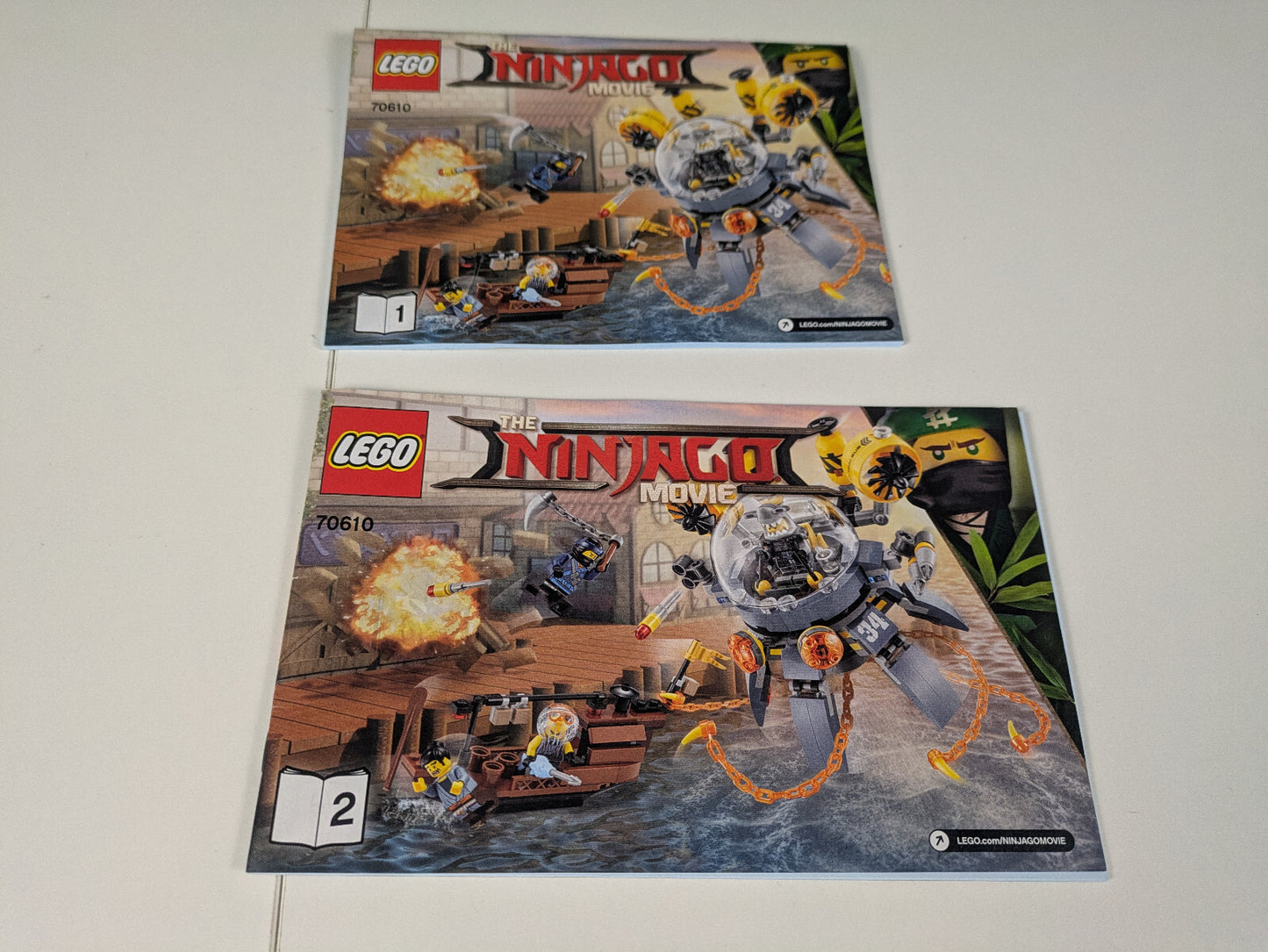 Lego NINJAGO: The LEGO NINJAGO Movie: Flying Jelly Sub Set 70610