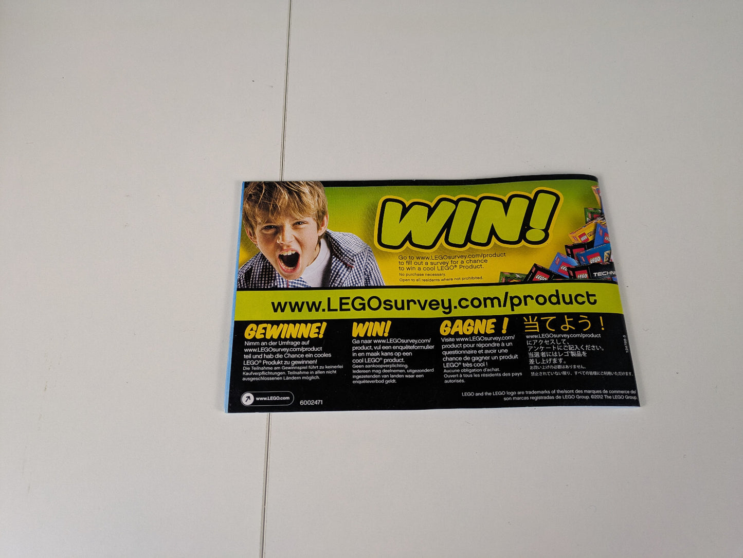 Lego Town: City: Fire: 4 × 4 Fire Truck Set 4208 w/ Instructions