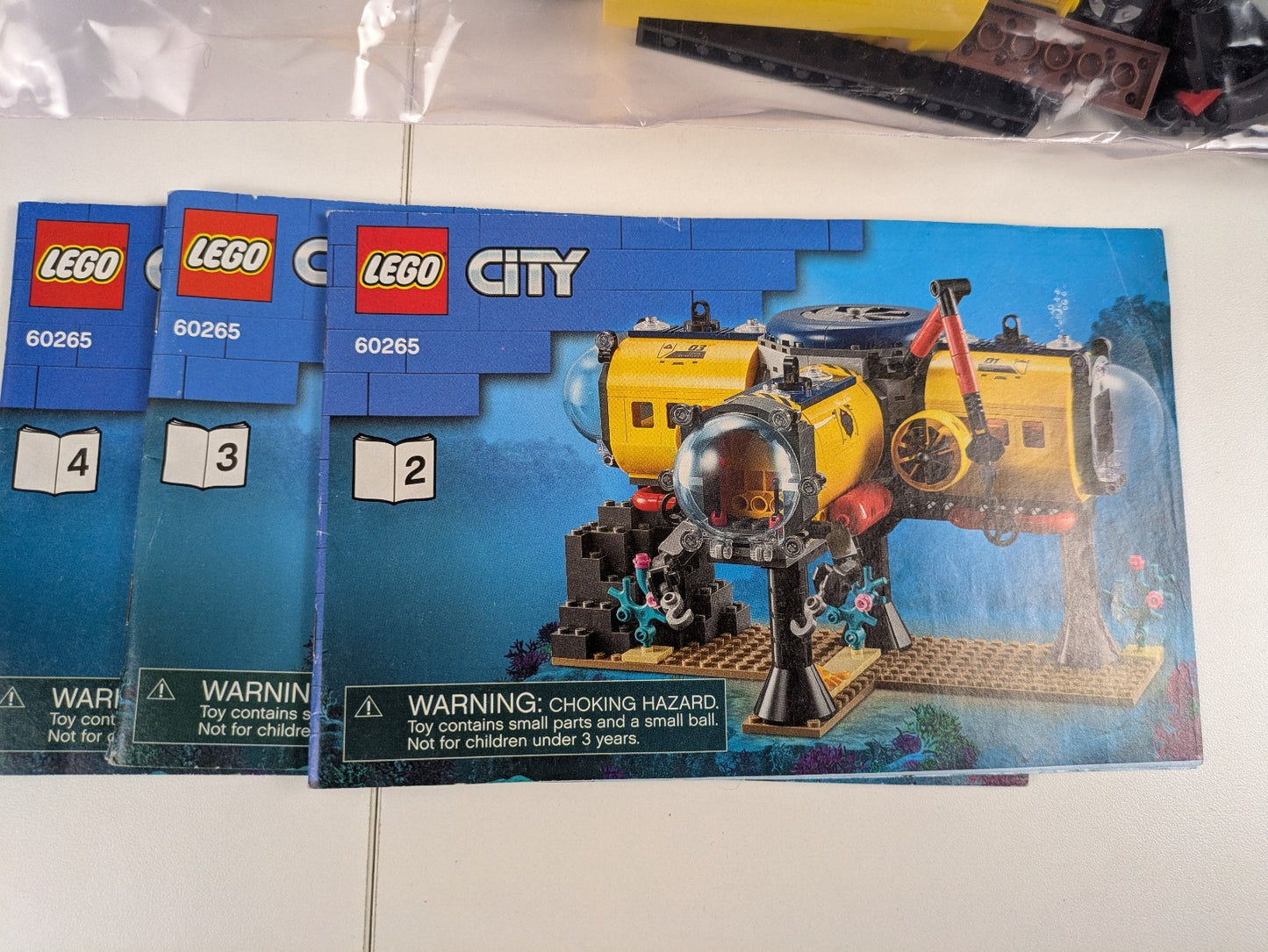 Lego Town: City: Ocean Exploration Base Set 60265 - w/ Instructions