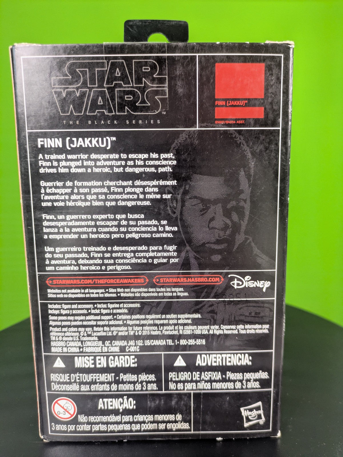 Hasbro Star Wars The Black Series Finn (Jakku) B5007 Action Figure 3.75" NIB