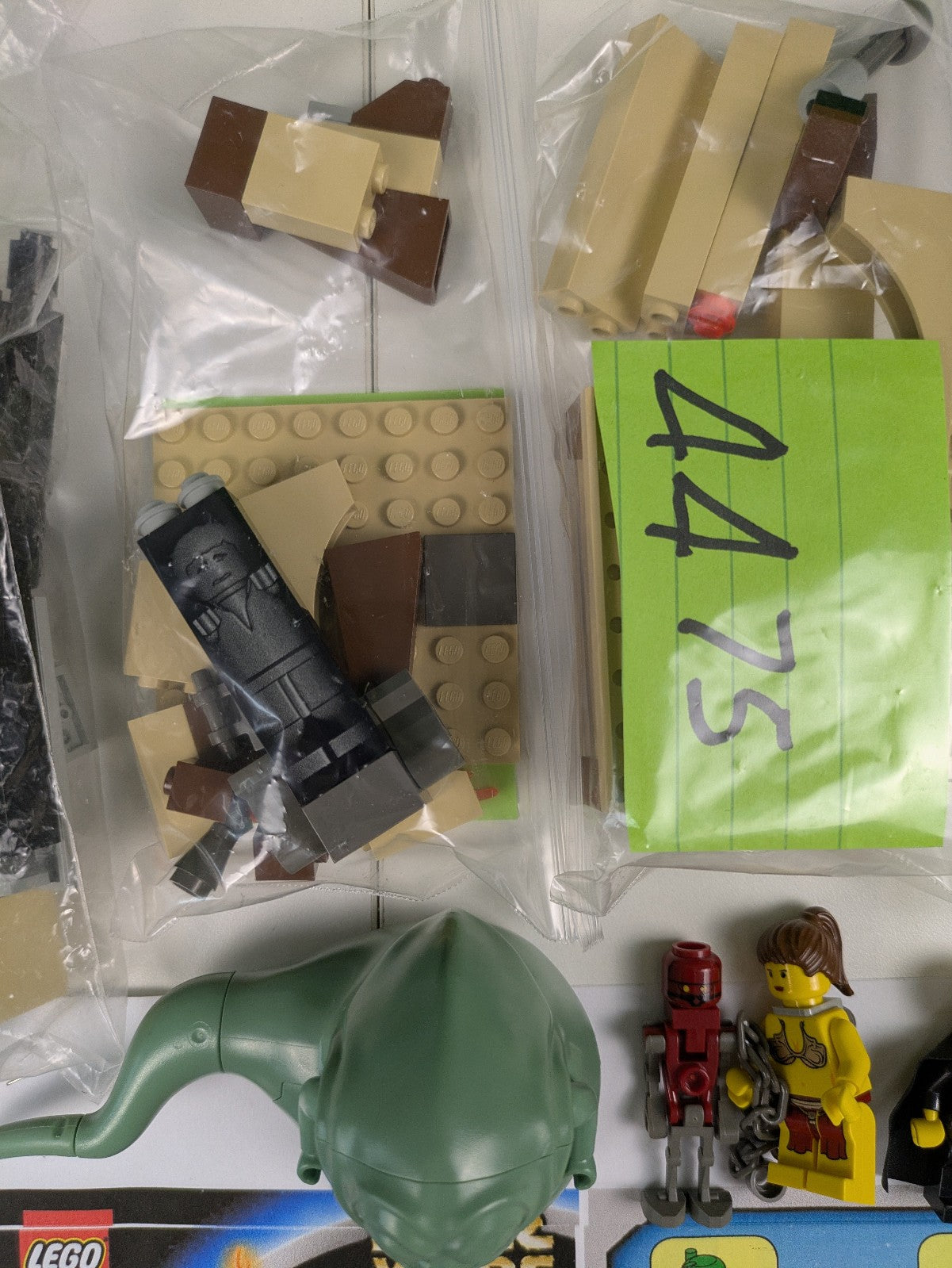 Lego Star Wars: Jabba's Palace Kit Set K4480 - 3 Sets 4476, 4480, & 4475