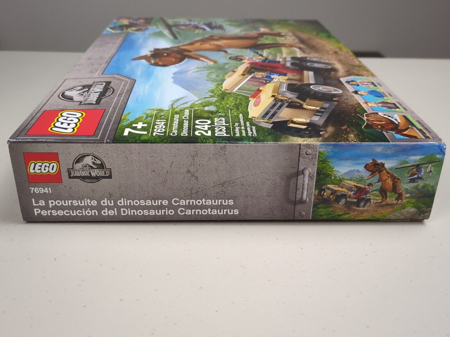 Lego Jurassic World Carnotaurus Dinosaur Chase 76941 New