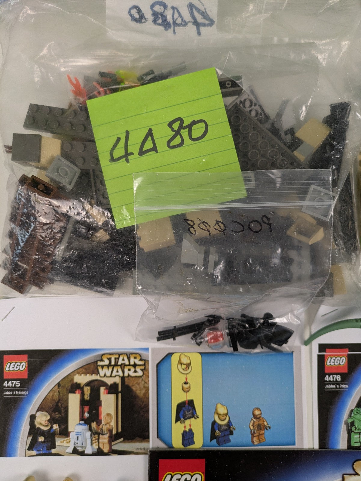 Lego Star Wars: Jabba's Palace Kit Set K4480 - 3 Sets 4476, 4480, & 4475