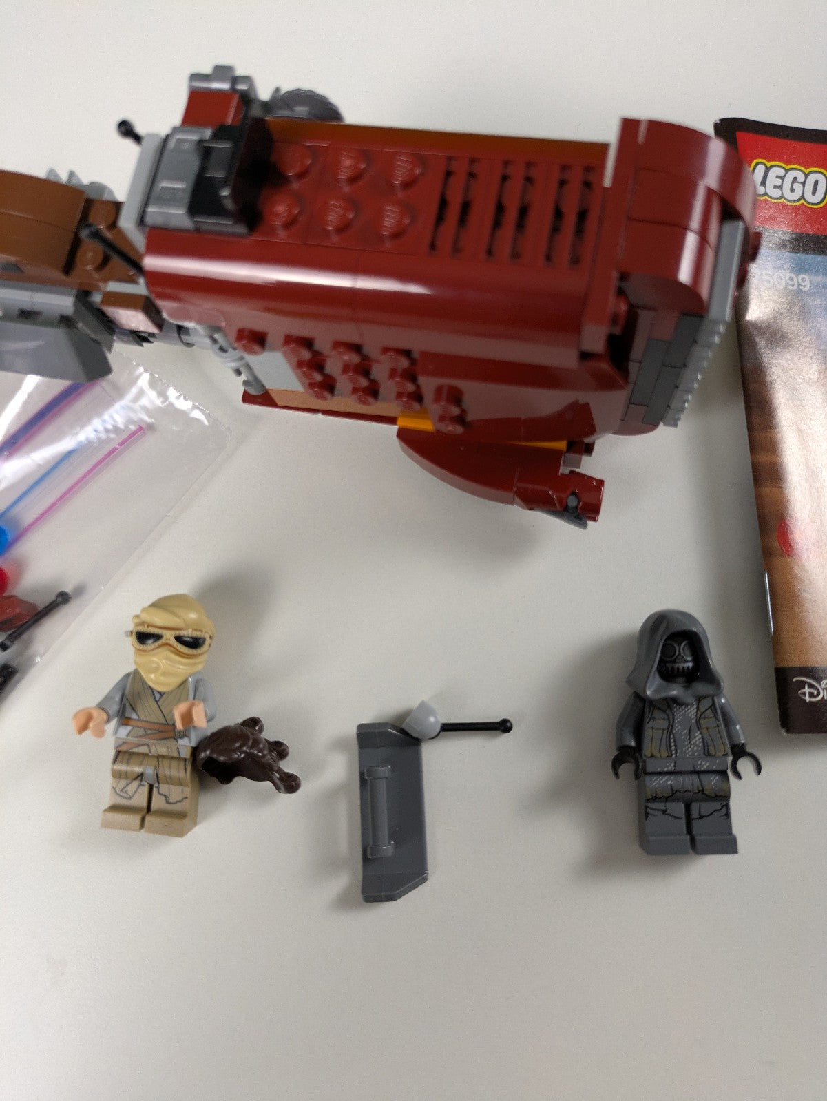 Lego Star Wars: Rey's Speeder Set 75099 - w/ Instructions