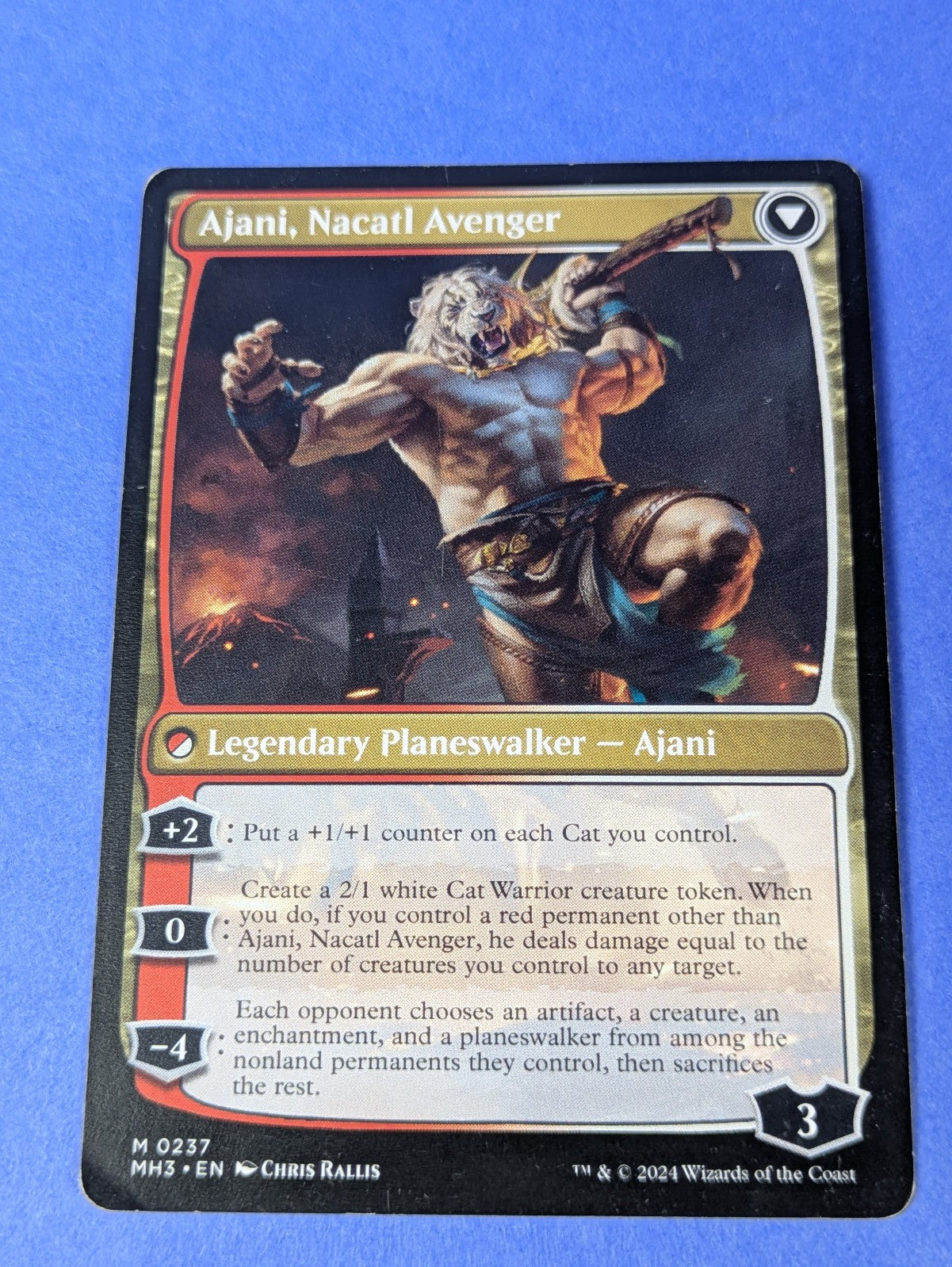 MTG: Modern Horizons 3: Ajani, Nacatl Pariah #0237 Mythic - MP