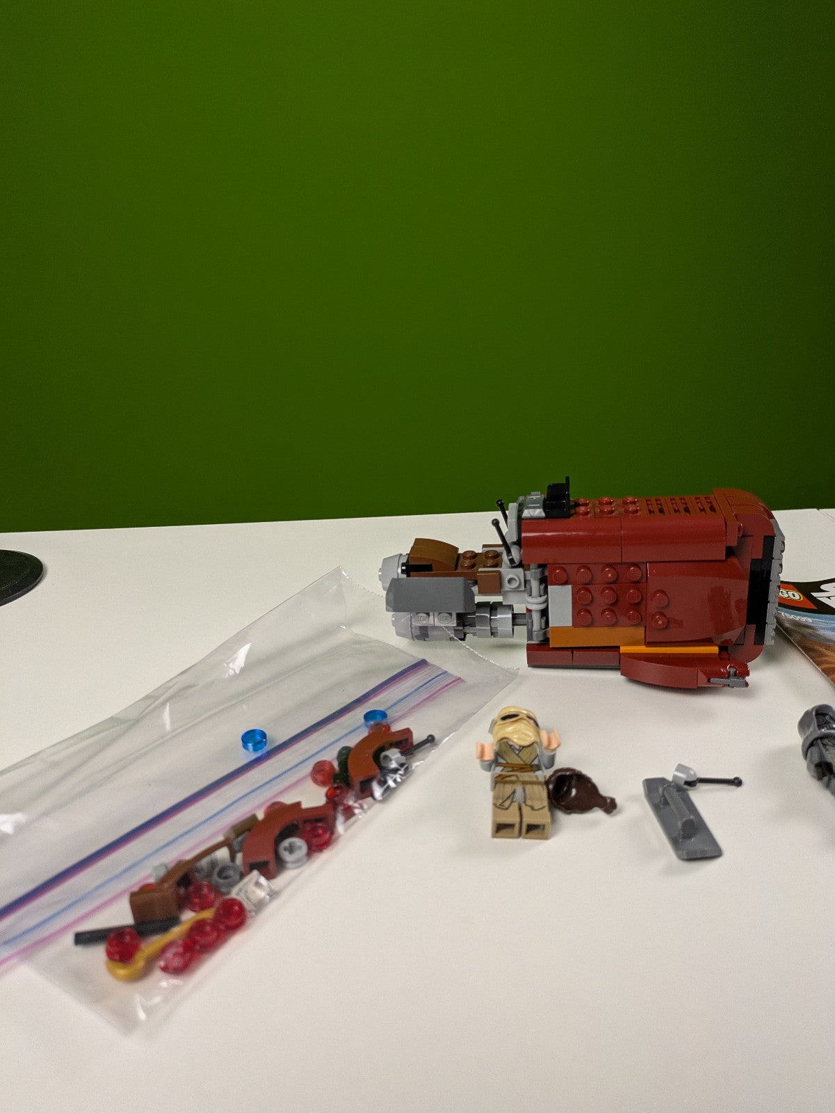 Lego Star Wars: Rey's Speeder Set 75099 - w/ Instructions