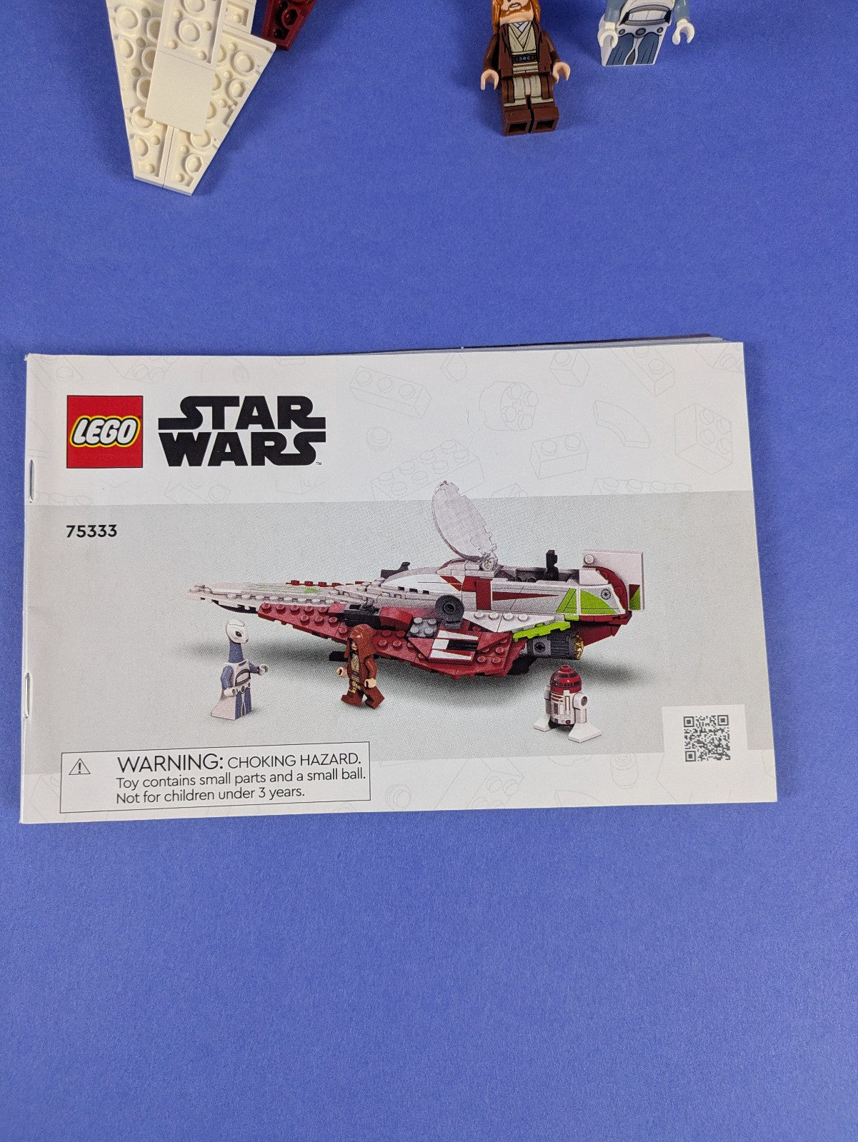 Lego Star Wars: Obi-Wan Kenobi's Jedi Starfighter Set 75333 Incomplete Set