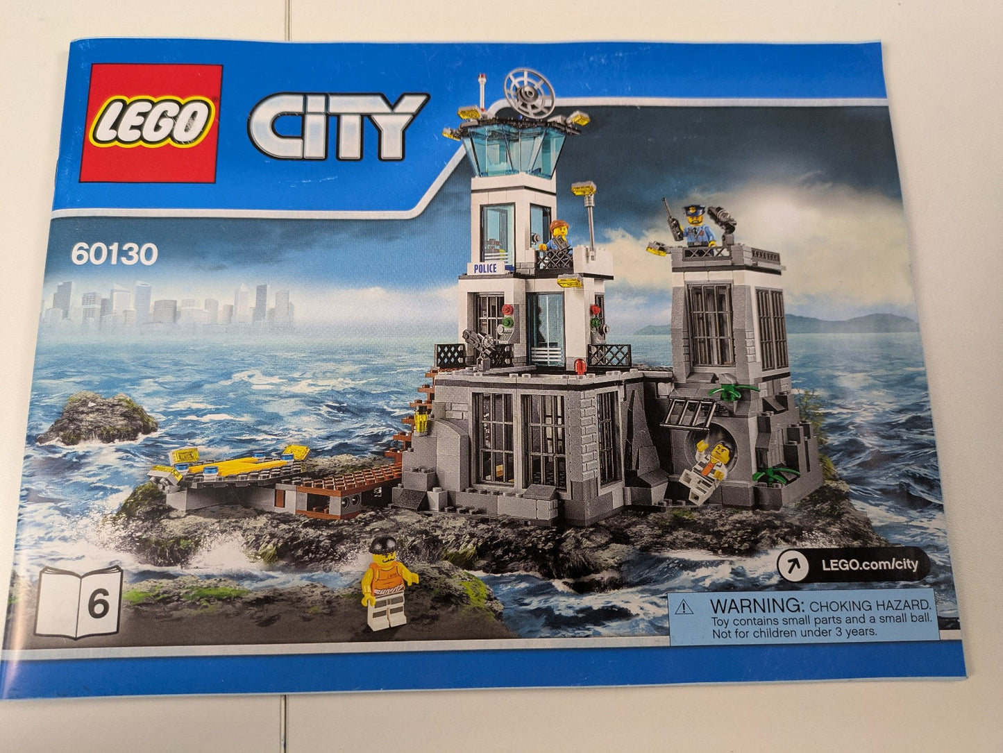 Lego City: Town: Police: Bundle Set 6-in-1 - w/ Instructions