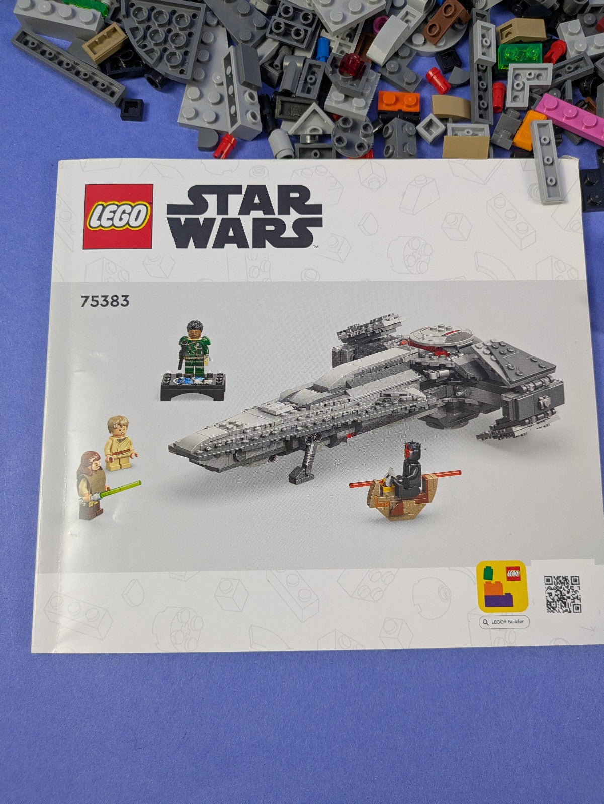 LEGO Star Wars Darth Maul's Sith Infiltrator 75383 Complete Set Pre-Owned