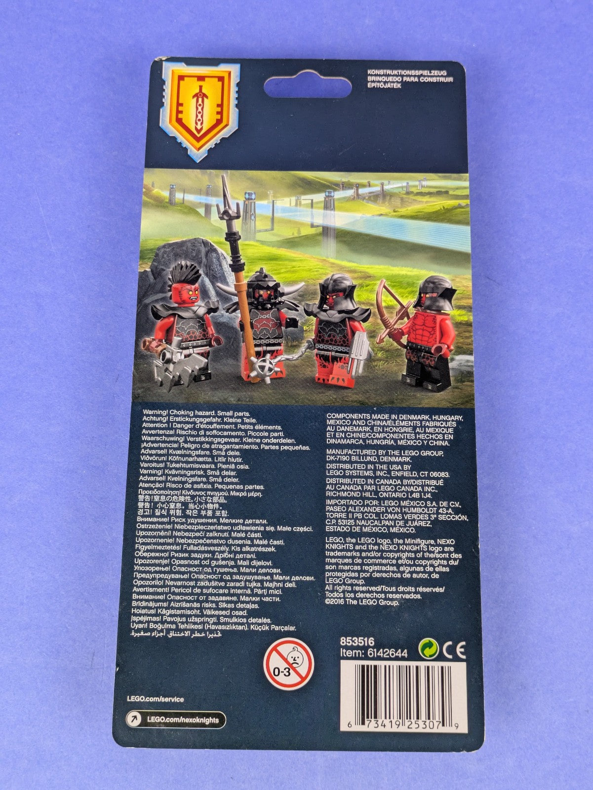 LEGO NEXO KNIGHTS Monsters Army blister pack 853516