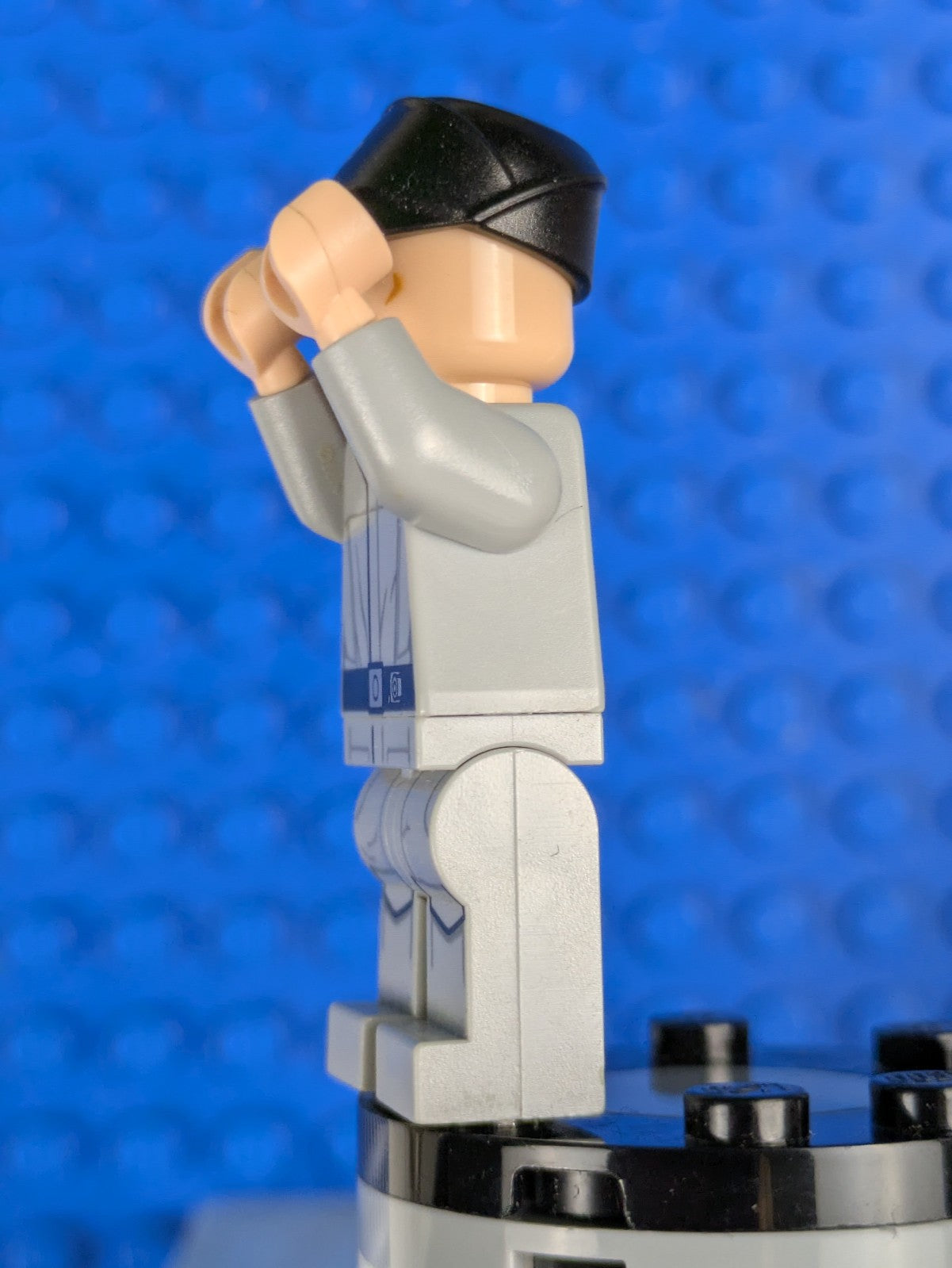 Lego Star Wars: Imperial Crew - Black Cap Closed Mouth sw0693 Set 75134