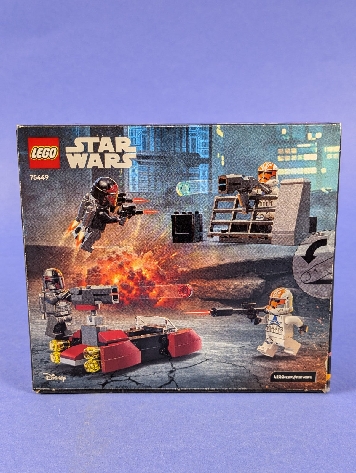 Lego Star Wars: The Clone Wars: Siege of Mandalore Battle Pack 75449 BRAND NEW