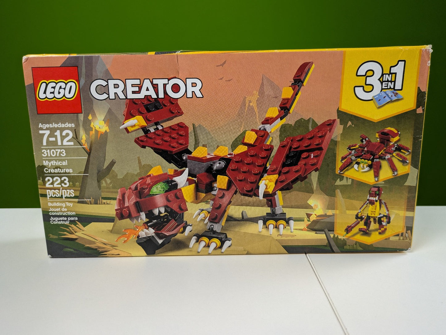 Lego Creator: Creature: Mythical Creatures Set 31073 - Brand New