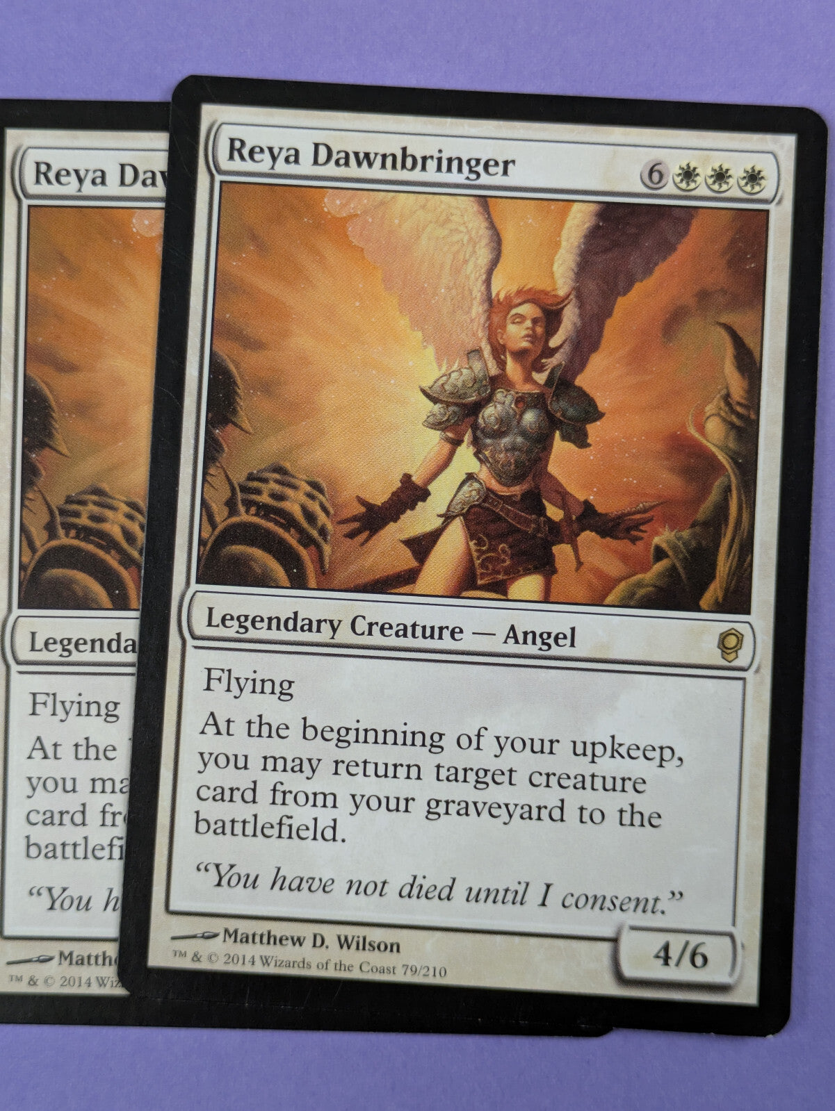 MTG Magic The Gathering: Conspiracy: Reya Dawnbringer Rare #79/210 - NM