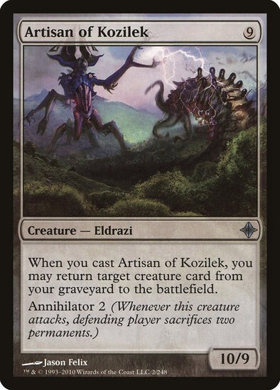 MTG: Magic The Gathering: Rise of the Eldrazi: Artisan of Kozilek - Near Mint