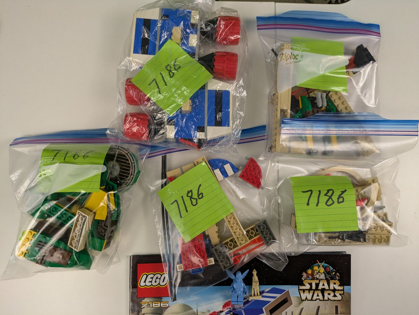 Lego Star Wars: Episode 1: Watto's Junkyard Set 7186 - w/ Instructions