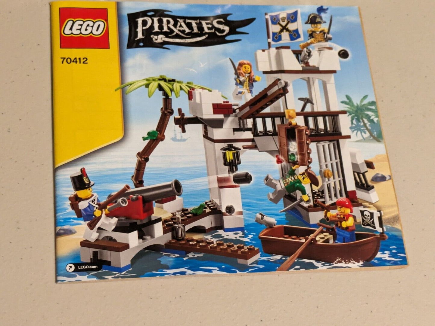 Lego Pirates: Pirates III: Soldiers Fort 70412 New Sealed Bags, No Box