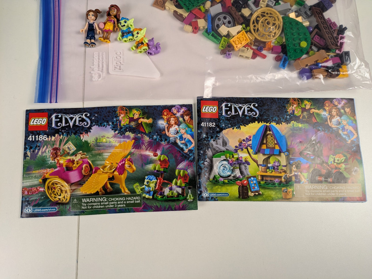 Lego Elves: 2 Sets The Capture of Sophie Jones, Azari & the Goblin Forest Escape