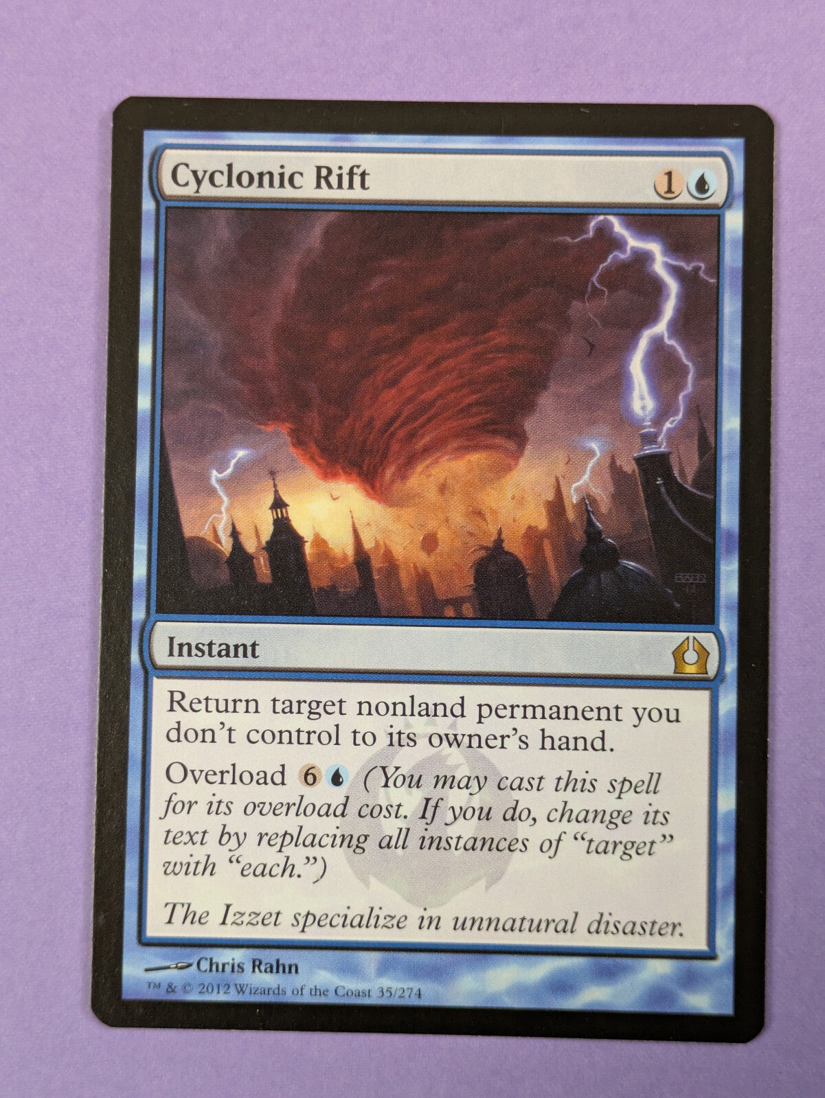 MTG Magic The Gathering: Return to Ravnica: Cyclonic Rift Rare #35/274 - NM
