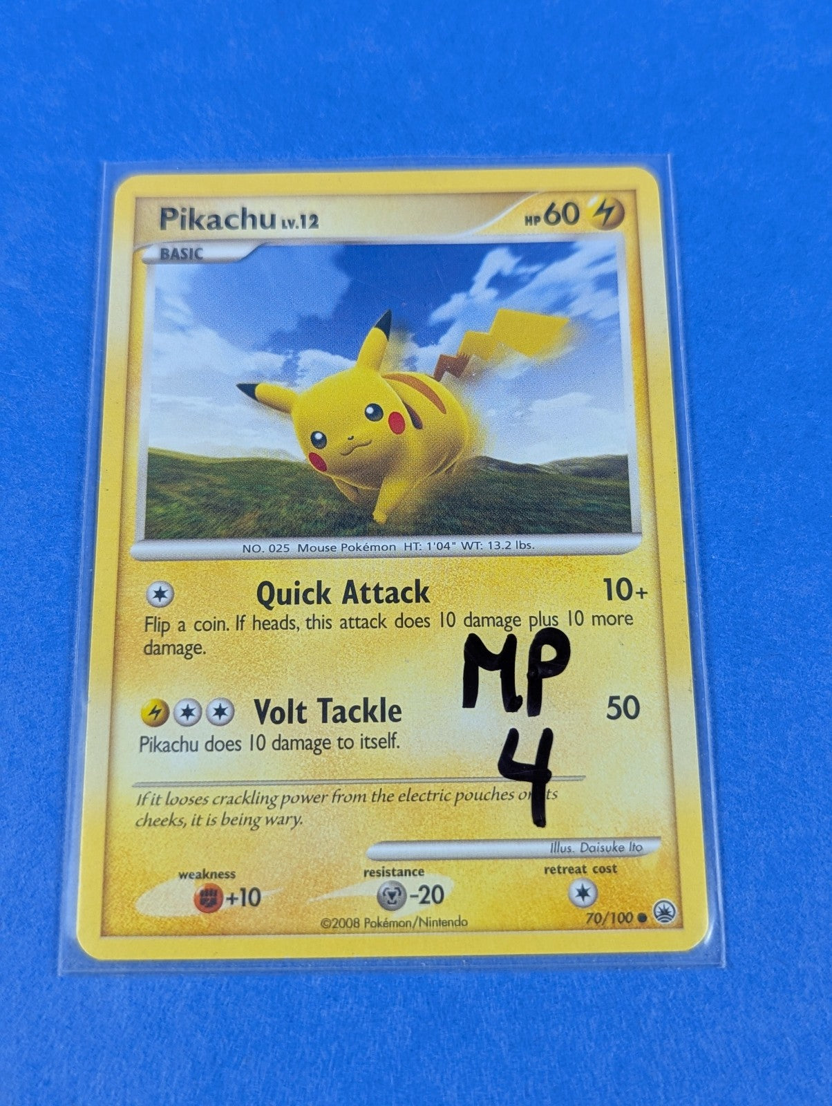 Pikachu - 70/100 - Common Majestic Dawn - Pokemon - MP