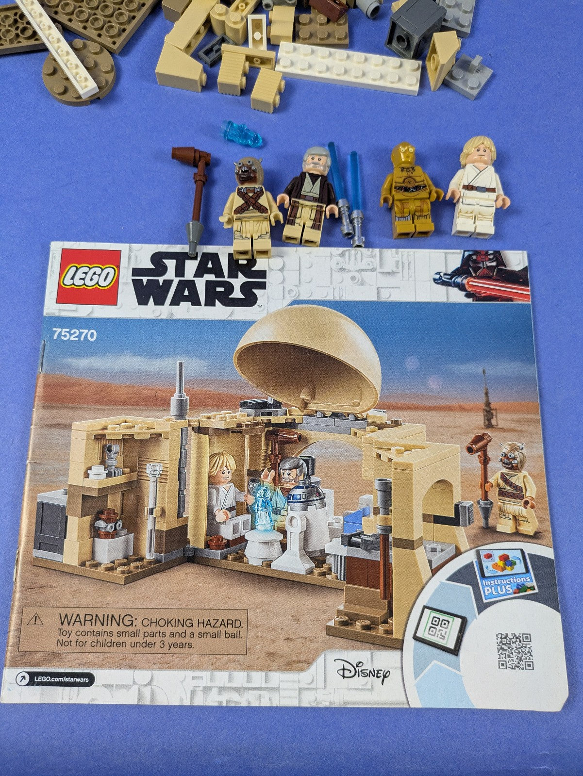 LEGO Star Wars Obi-Wan's Hut 75270 Complete Set Pre-Owned