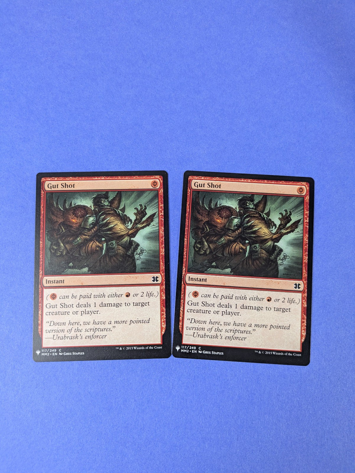 MTG Magic: The List: Gut Shot Reprint #117/249 Common - NM