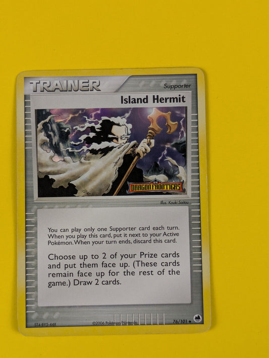 Island Hermit - 76/101 - Uncommon Reverse Holo - Pokemon Card - NM