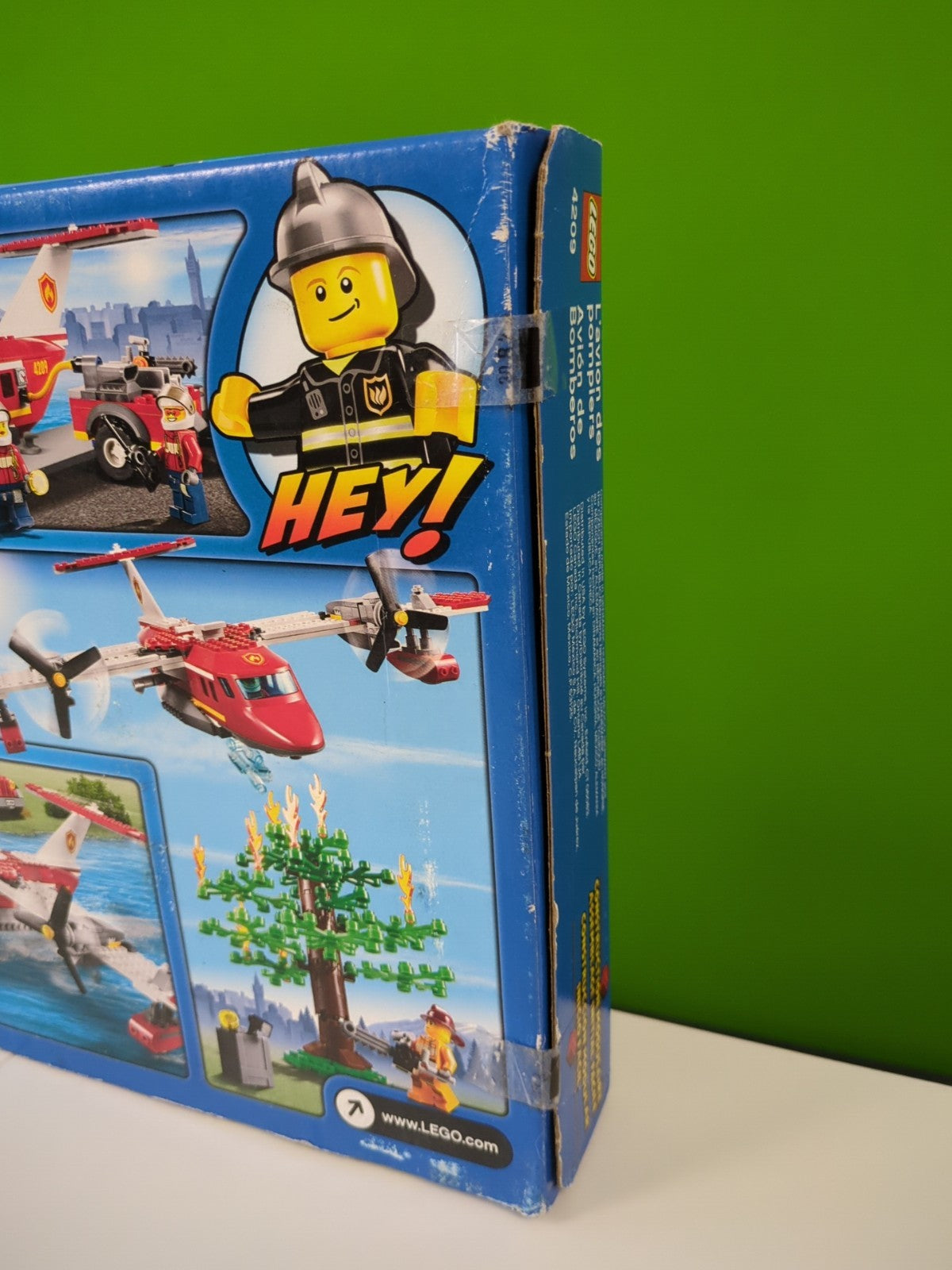 Lego Town: City: Fire: Fire Plane Set 4209 - BRAND NEW!