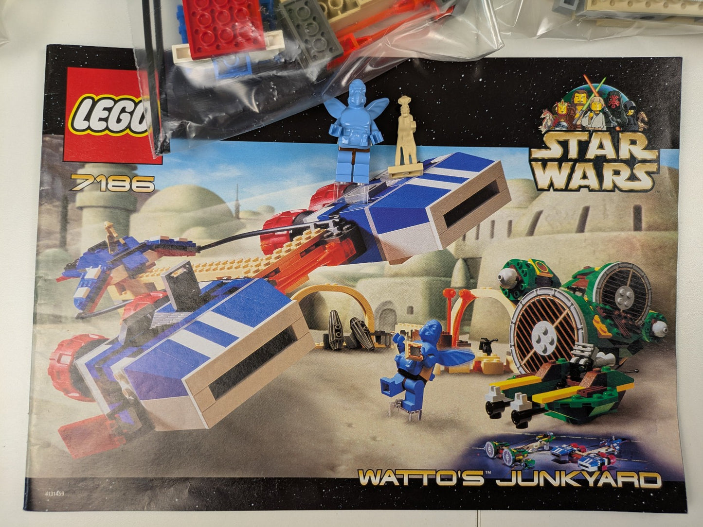 Lego Star Wars: Episode 1: Watto's Junkyard Set 7186 - w/ Instructions