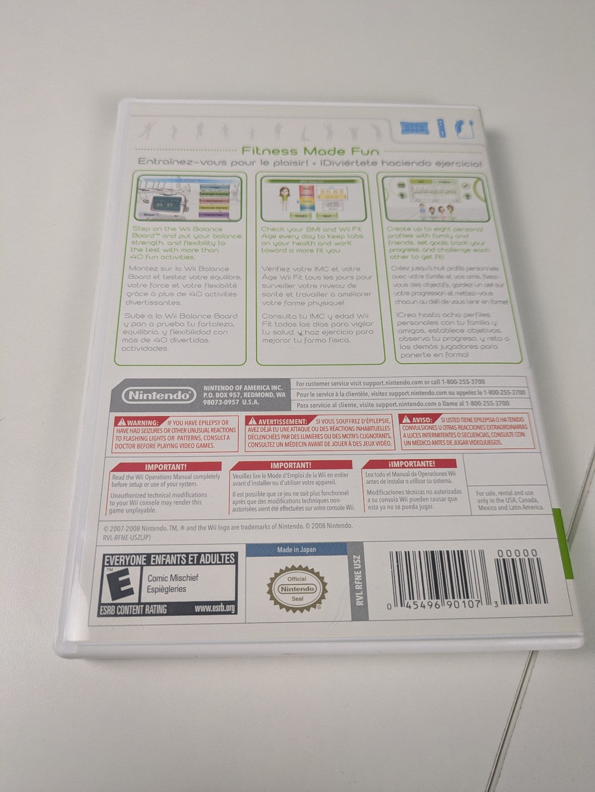 Wii Fit (Nintendo Wii, 2008) CIB