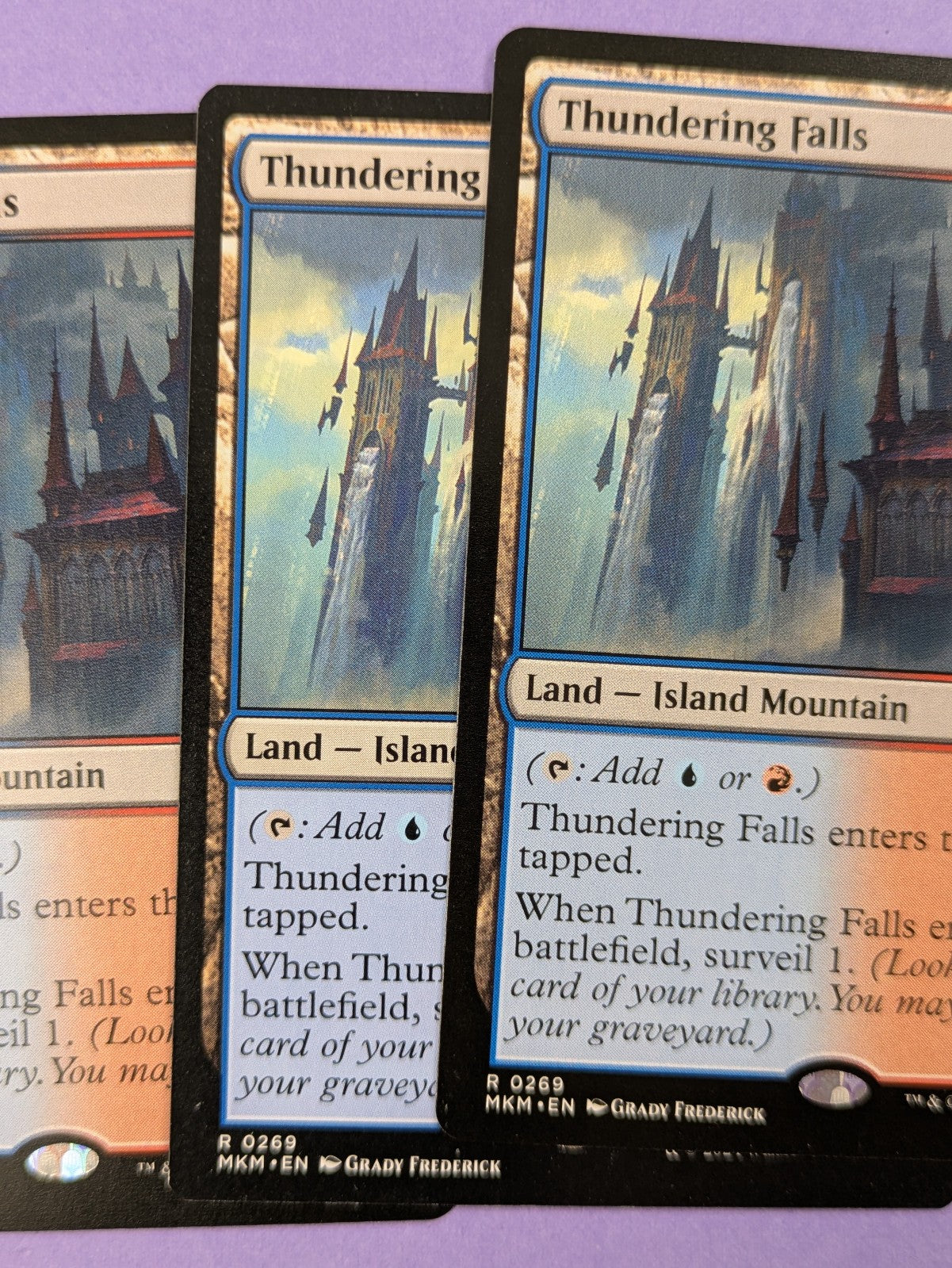 MTG Magic: Murders at Karlov Manor: Thundering Falls #0269 Rare - NM
