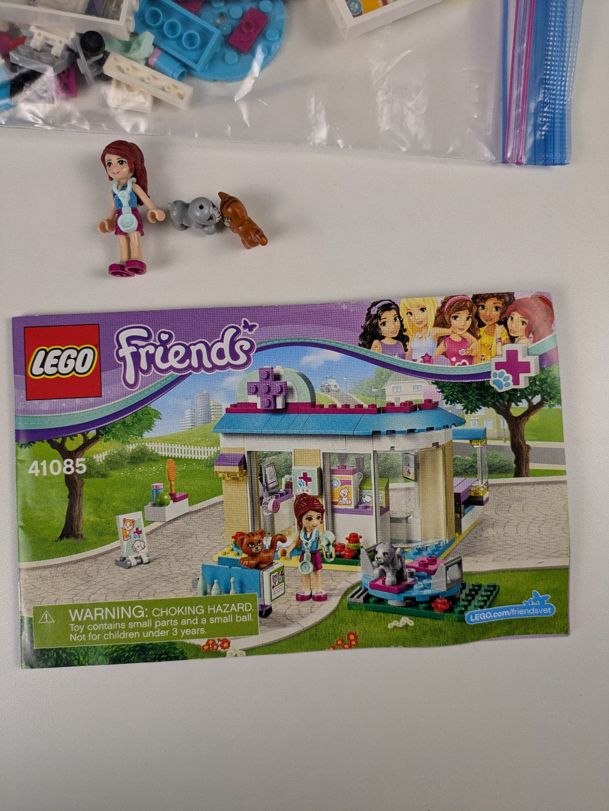 Lego Friends: Vet Clinic Set 41085 - w/ Instructions