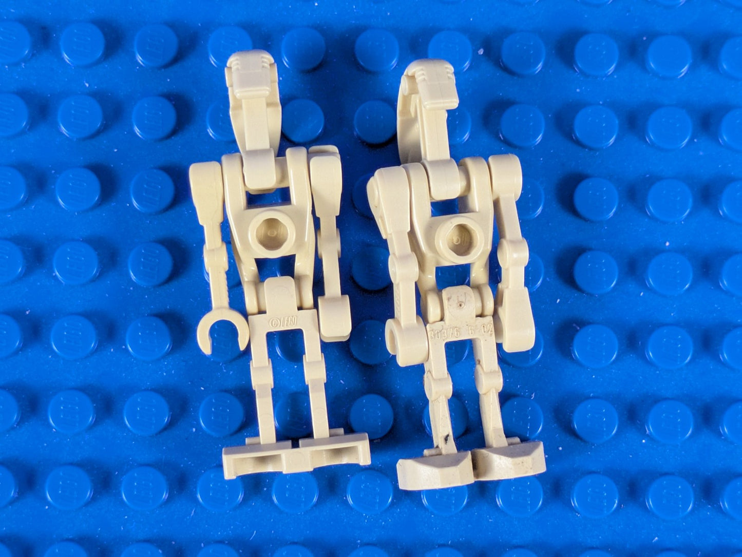 Lego Star Wars: Battle Droid - Tan Angled/Straight sw0001b sw0001c Set 7141 7155
