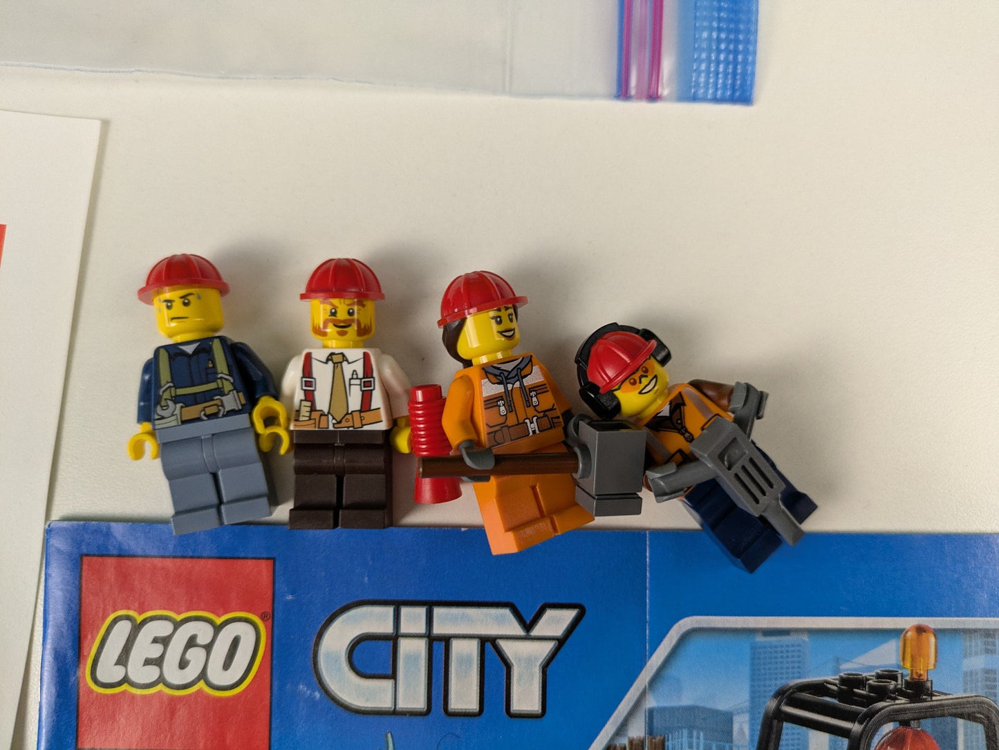 Lego Town: City: Construction: Demolition Starter Set 60072 - Incomplete Set