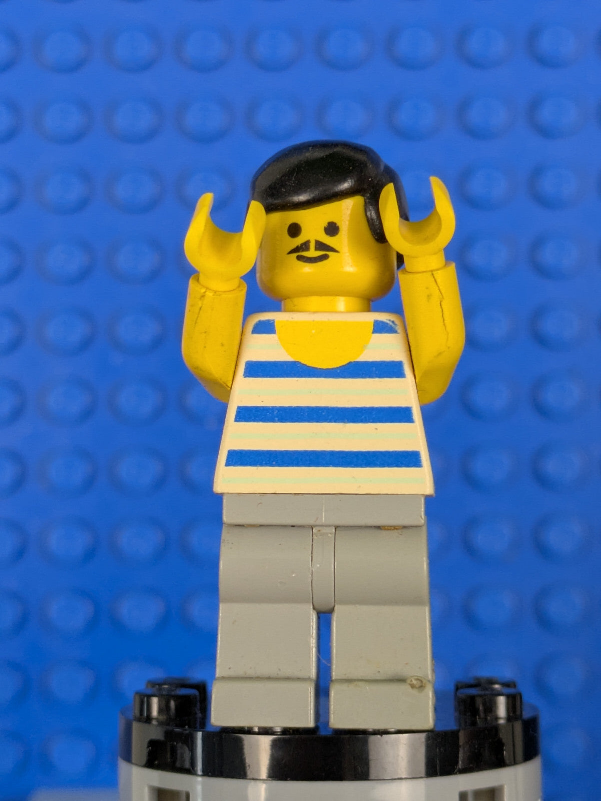 Lego FreeStyle: Horizontal Blue and Light Green Stripes fre004 Set 4161