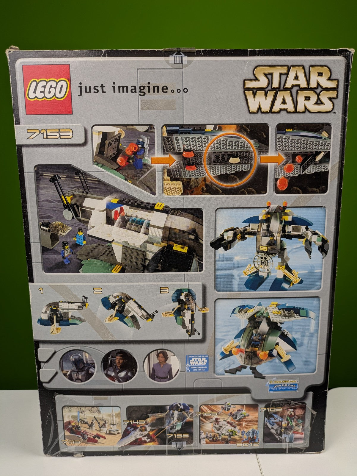 Lego Star Wars: Episode 2: Jango Fett's Slave I Set 7153 - Complete Set