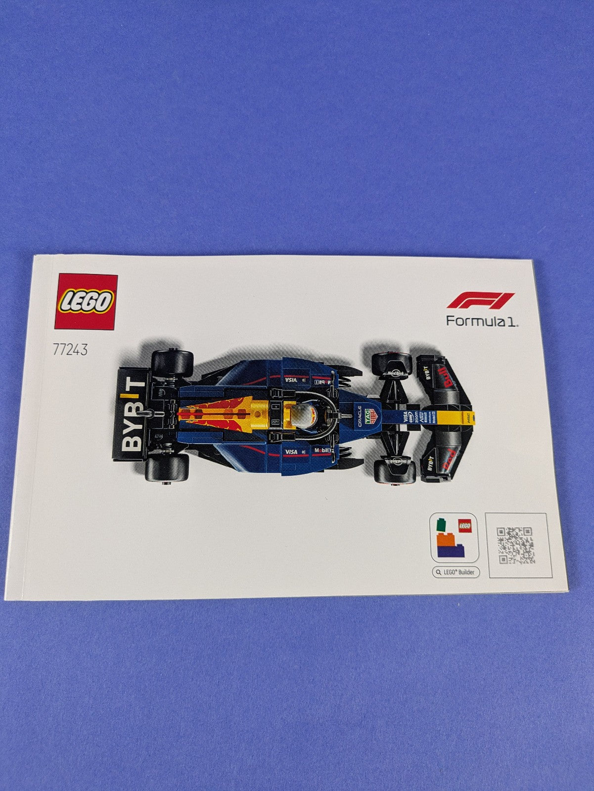 Lego SPEED CHAMPIONS: Oracle Red Bull Racing RB20 Set 77243 Complete Set