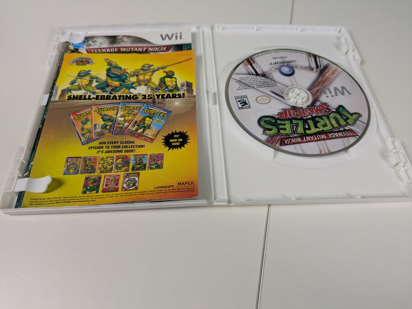 Teenage Mutant Ninja Turtles: Smash-Up (Nintendo Wii, 2009) CIB