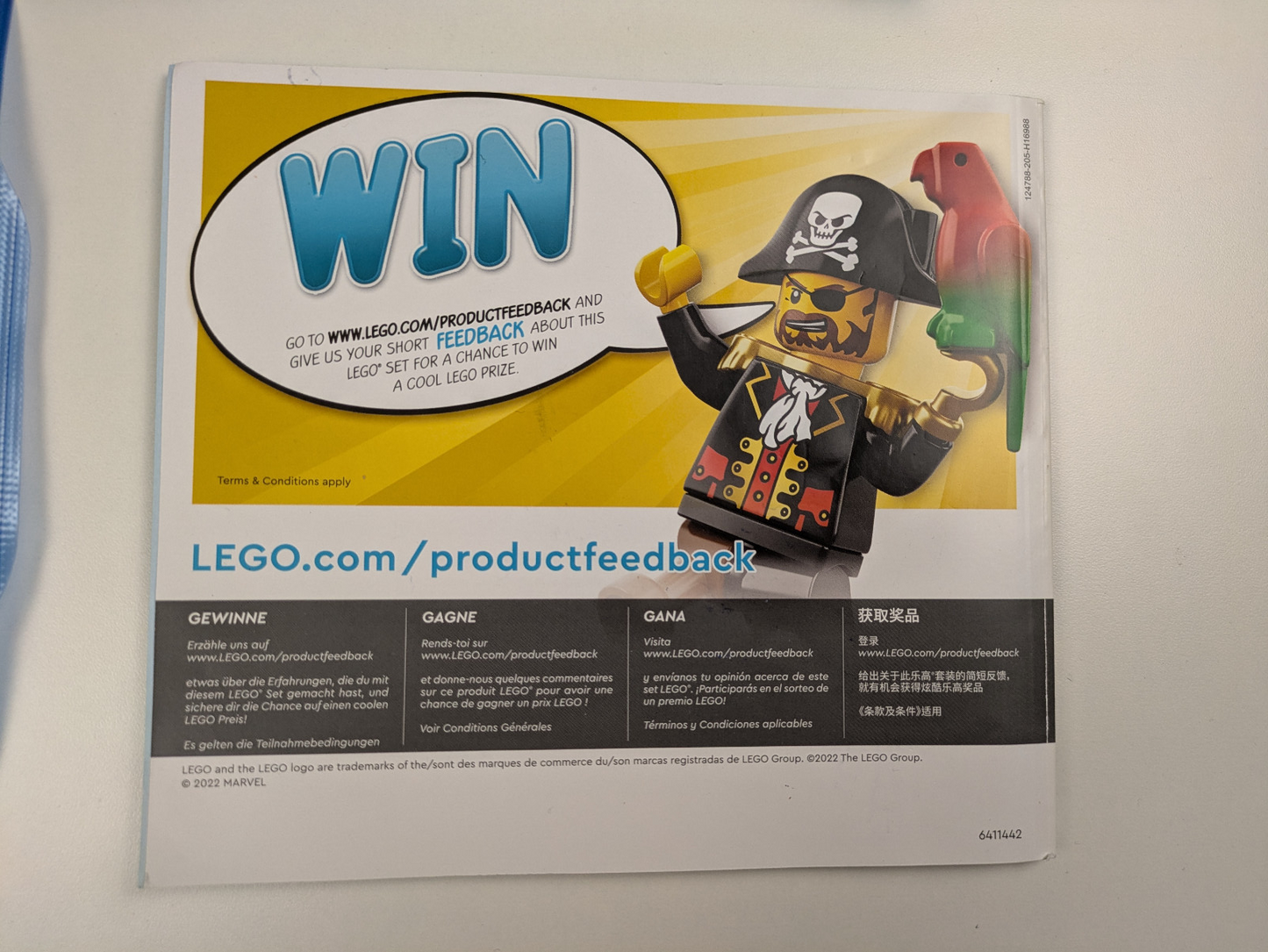 Lego Super Heroes: Love and Thunder: The Goat Boat Set 76208 w/ - Instructions