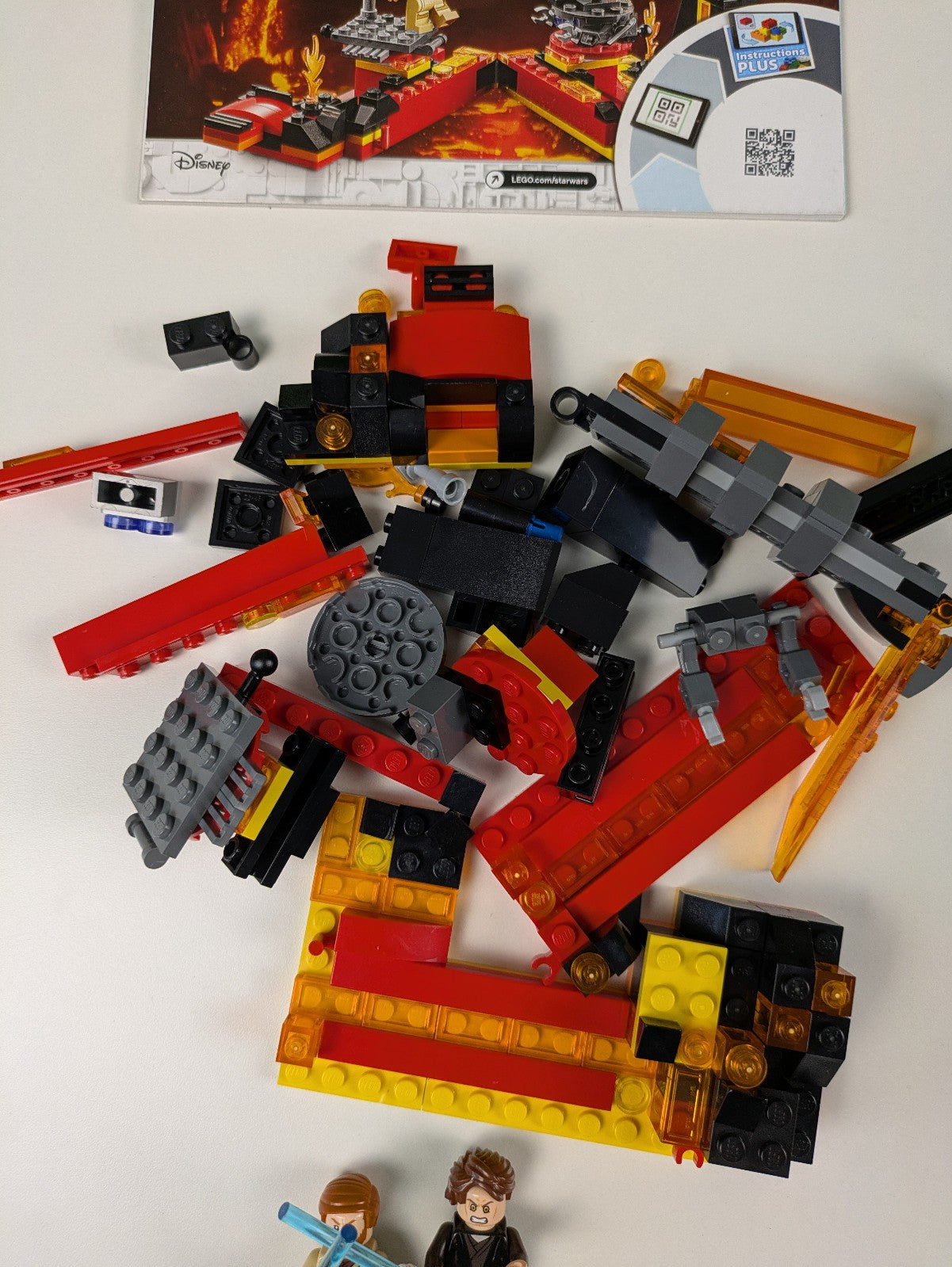 Lego Star Wars: Episode 3: Duel on Mustafar Set 75269 - w/ Instructions