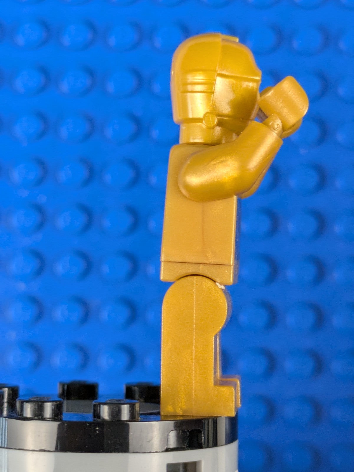 Lego Star Wars: C-3PO - Pearl Gold with Pearl Light Gold Hands sw0161 Set 10144