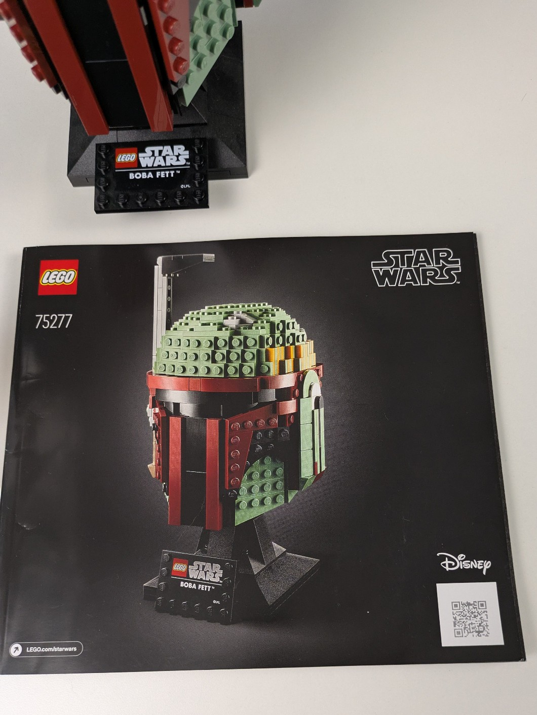 Lego Star Wars: Helmet Collection: Boba Fett Helmet Set 75277 - Complete Set