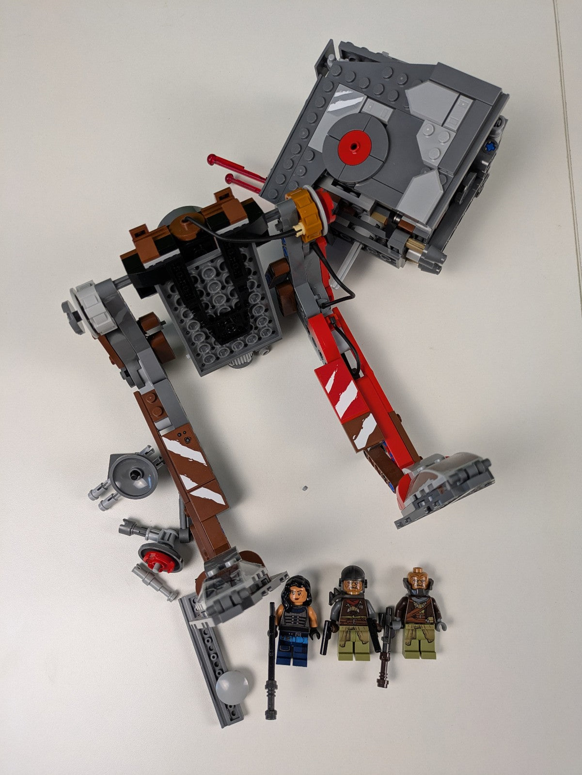 Lego Star Wars: The Mandalorian: AT-ST Raider Set 75254 - w/ Instructions