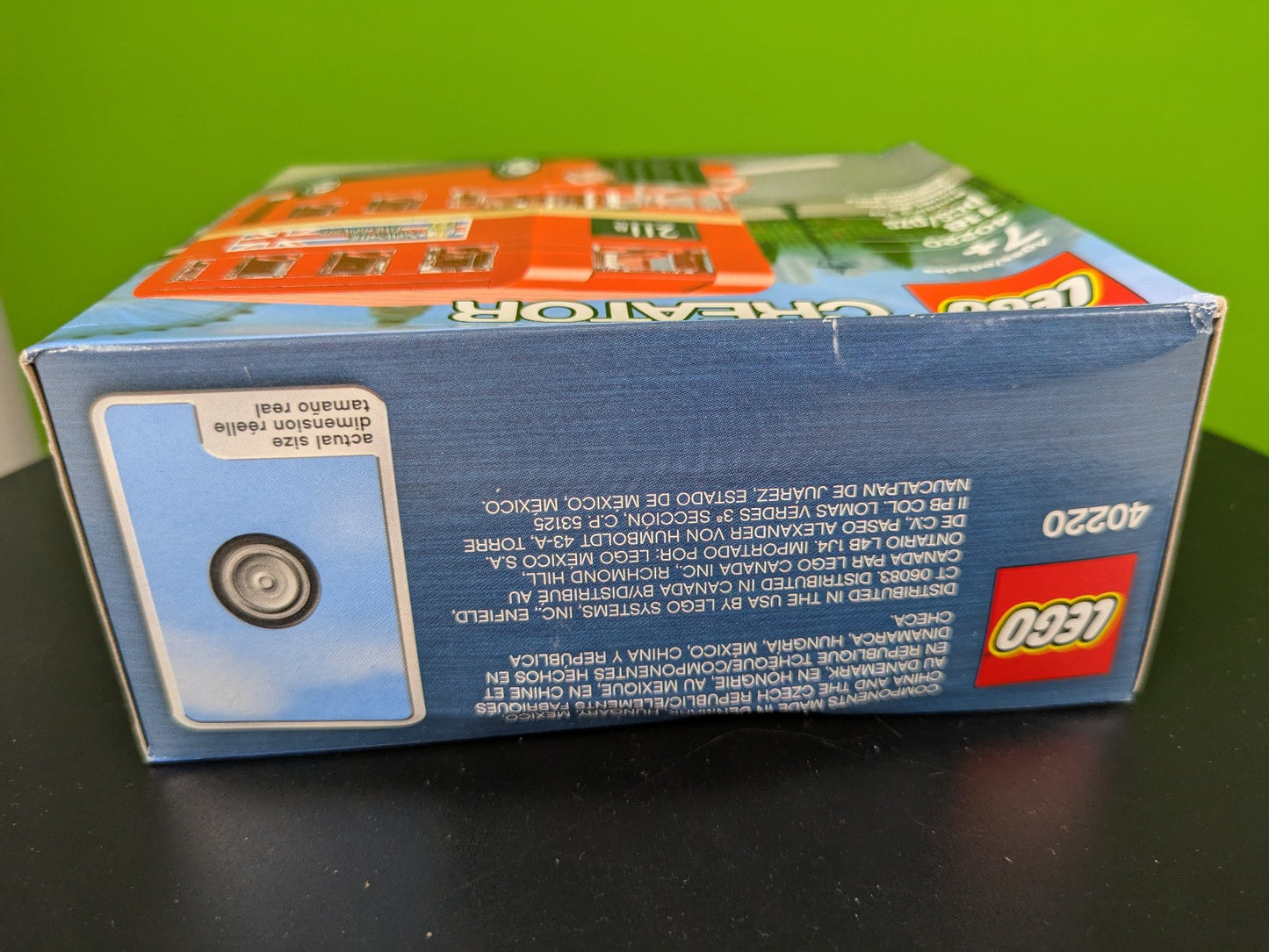 Lego Creator: Basic Model: Traffic: Mini London Bus Set 40220 BRAND NEW