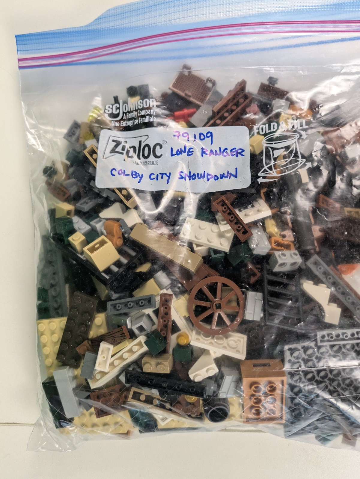 Lego The Lone Ranger: Colby City Showdown Set 79109 - w/ Instructions