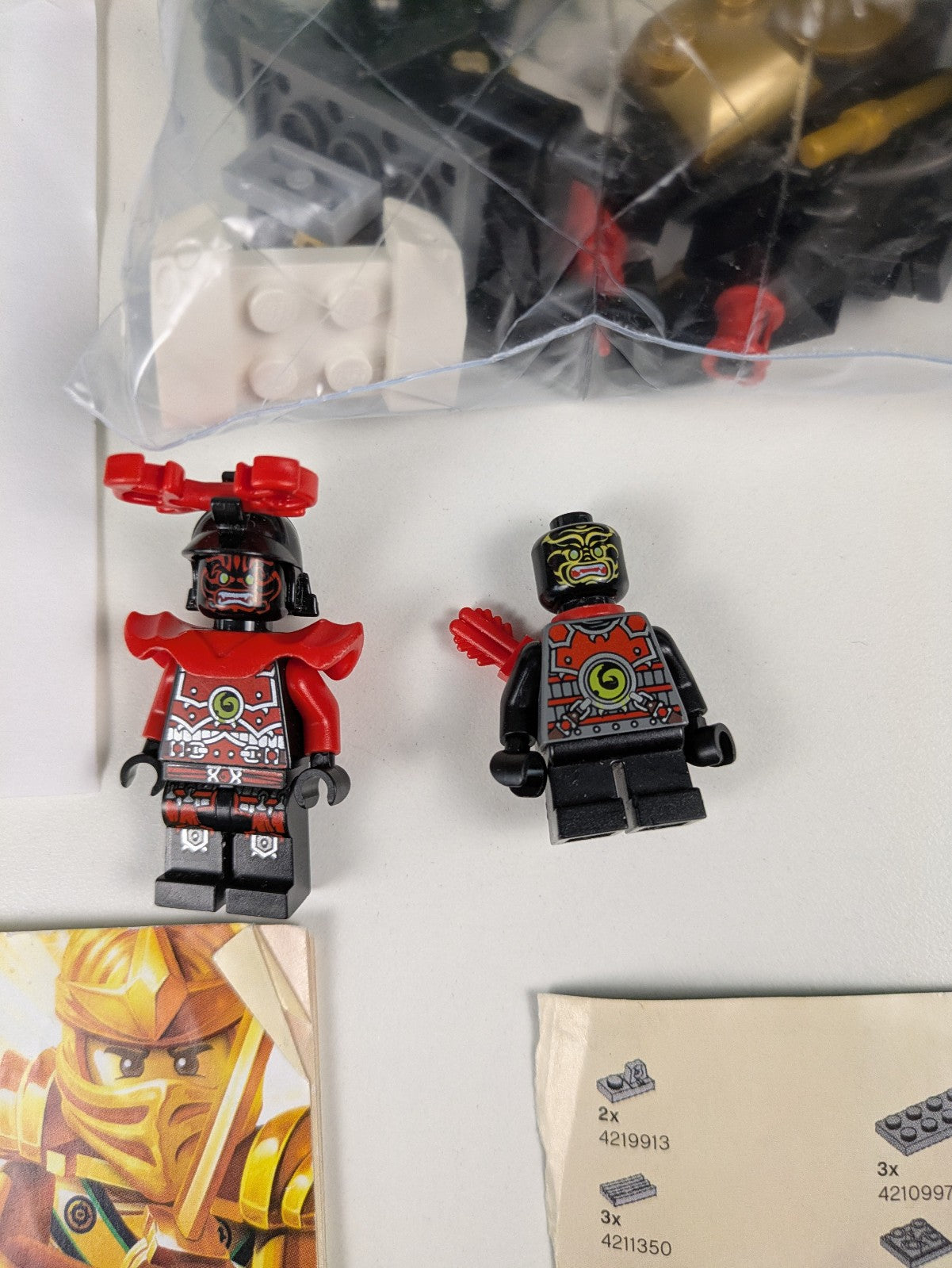 Lego NINJAGO: The Final Battle: The Golden Dragon Set 70503 - Incomplete Set
